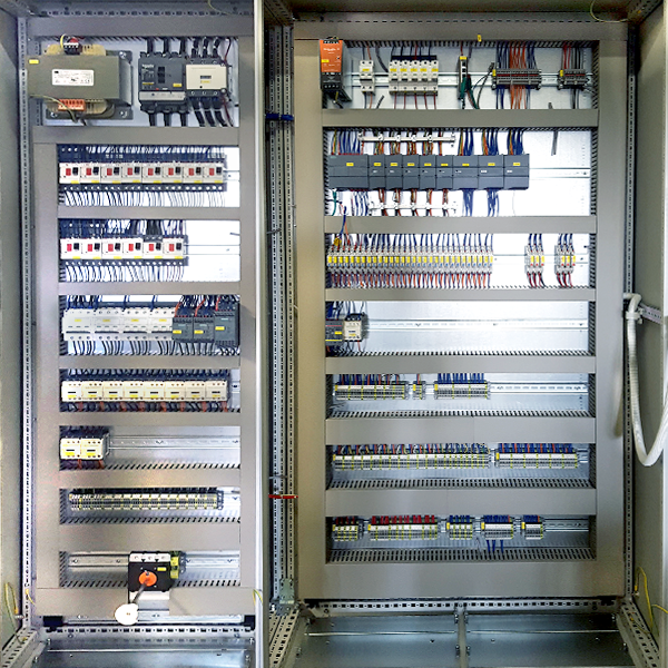 Clean control cabinet