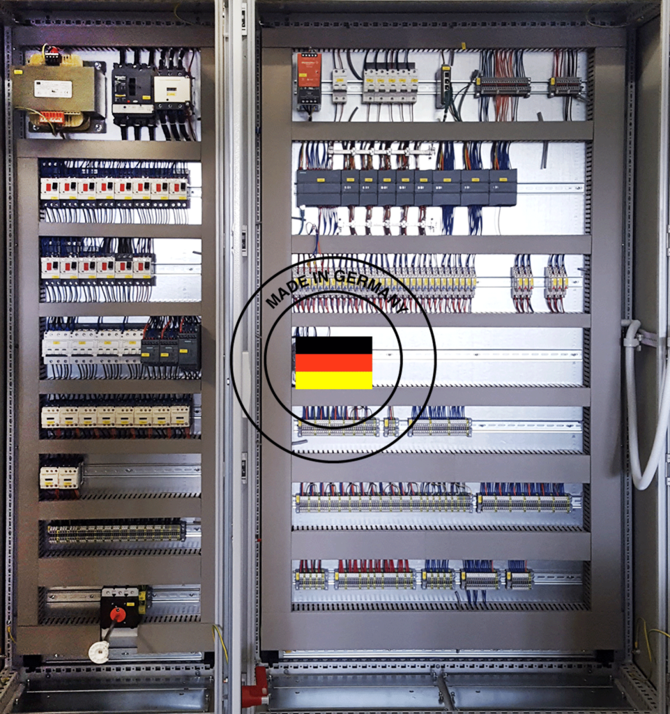 Clean control cabinet Made in Germany